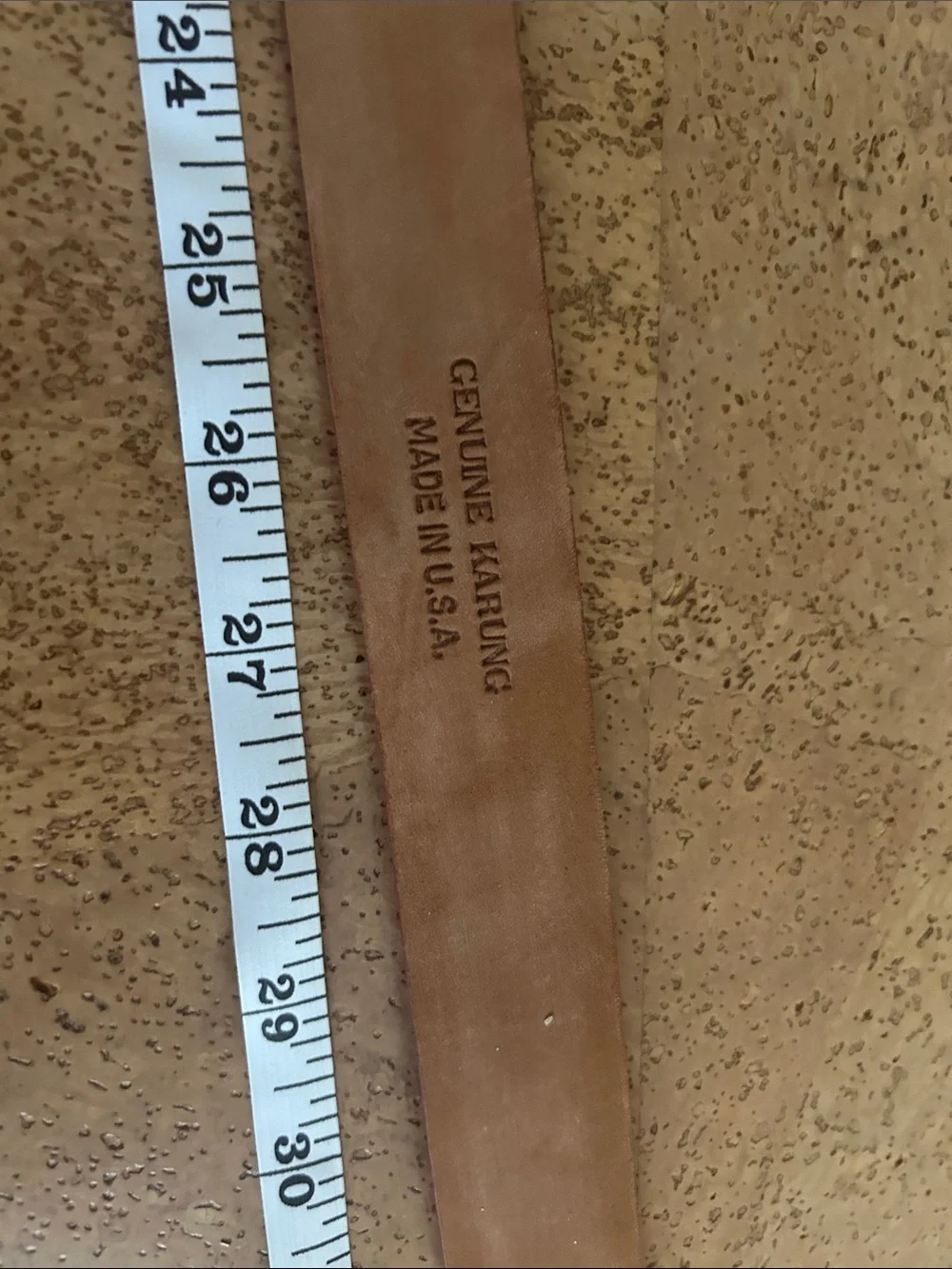 W. Kleinberg Pink Leather Belt with Gold Buckle